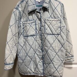 Marc New York Light Blue Denim Shacket